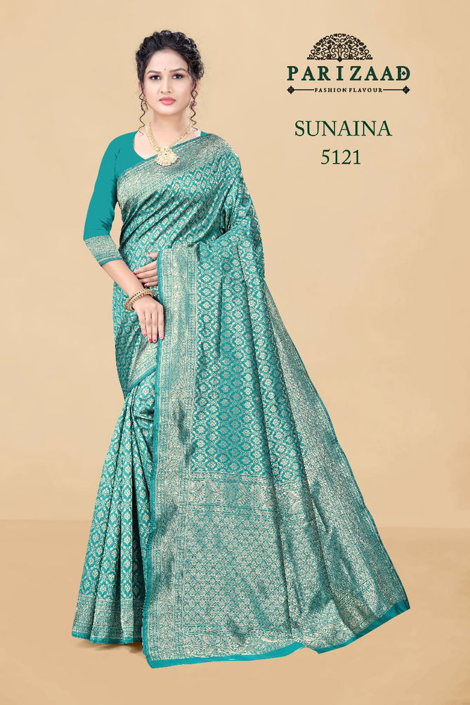 Parizaad By Sunaina Silk Designer Sarees Catalog